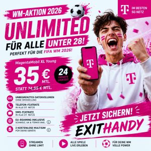 WM-Aktion Telekom MagentaYoung XL